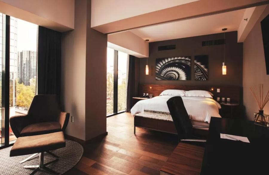 Krystal Grand Suites Insurgentes Meksyk Zewnętrze zdjęcie A room at the hotel