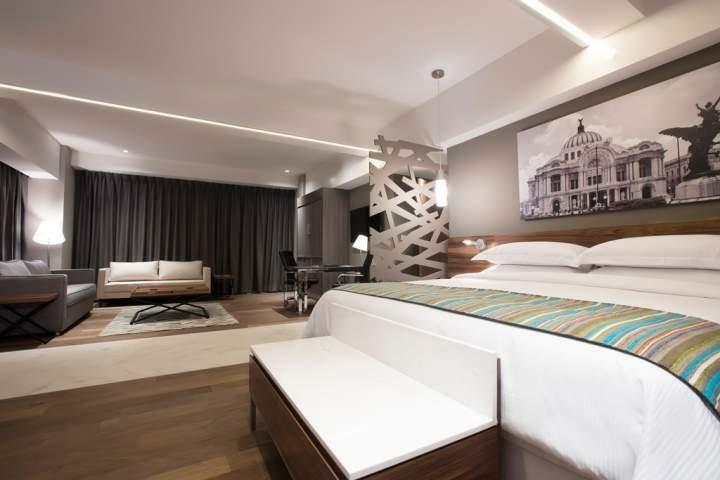 Krystal Grand Suites Insurgentes Meksyk Zewnętrze zdjęcie Deluxe Room
